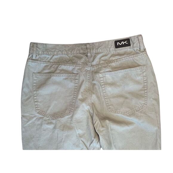 Michael Kors Tailored Fit Khaki Men's Jeans 32/32‎ MSRP $90 Casual Designer - Picture 8 of 13